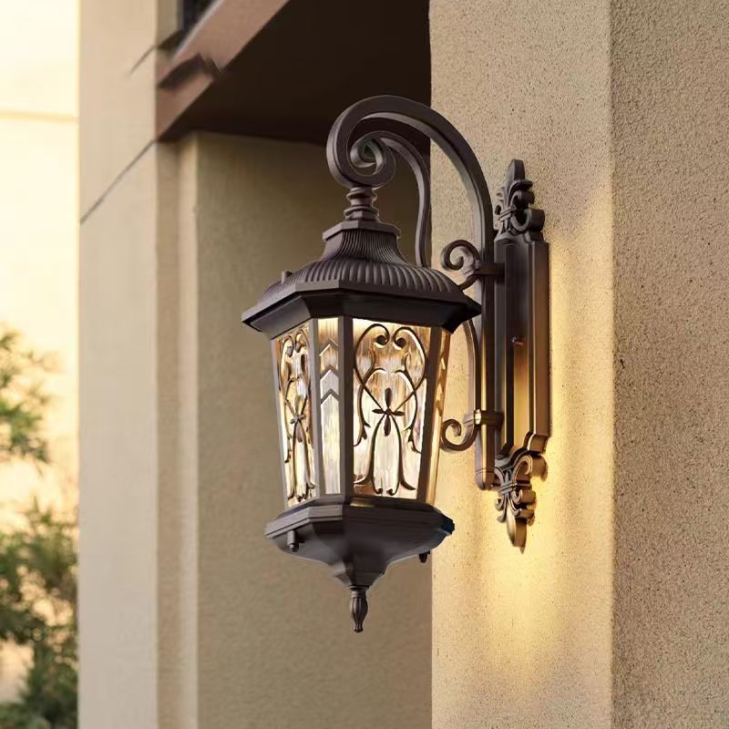 BAIFEI European palace-style outdoor wall lantern