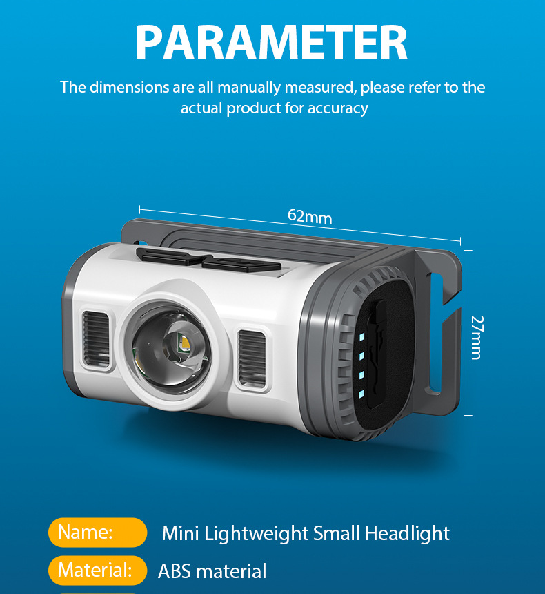 Unmodified English T2401 parameter visual showing 62 millimetre length and 27 millimetre height