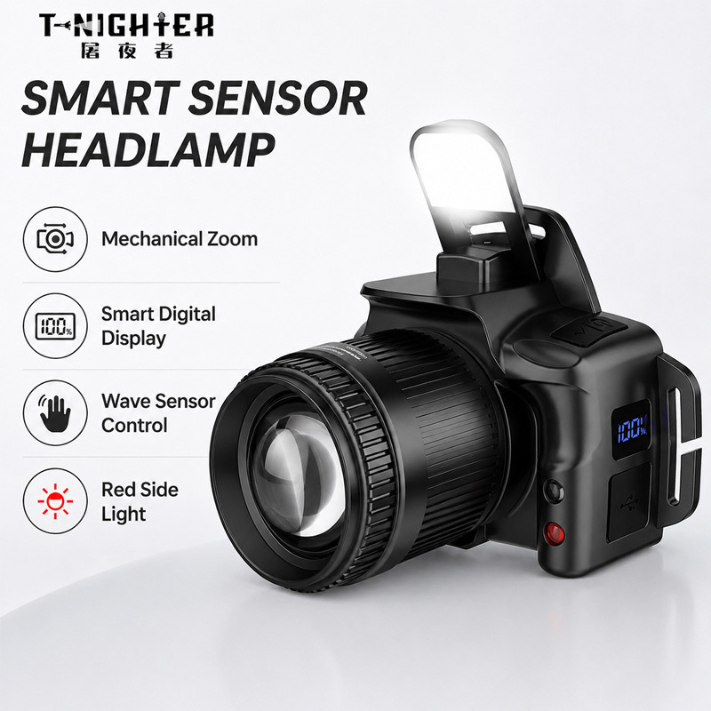 Original supplier U8 smart-sensor headlamp overview visual