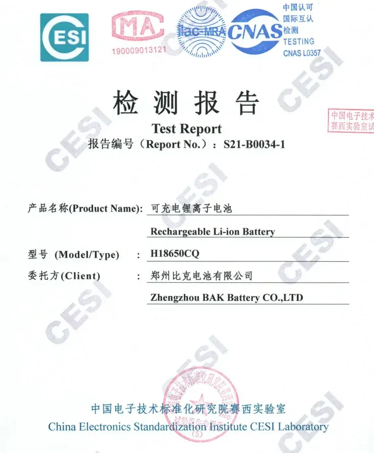 UN38.3 document preview