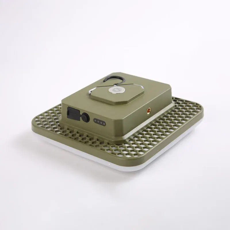 Army green rechargeable square area light